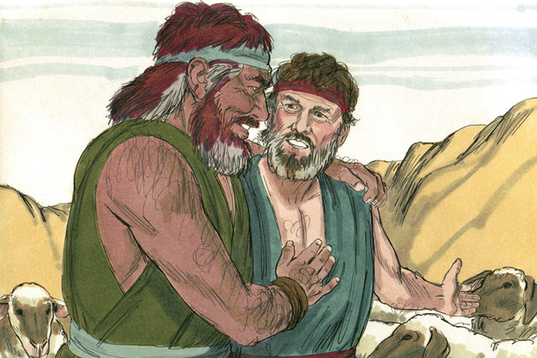 Jacob Reunited with Esau? Write to Know